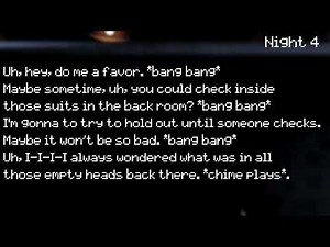 FNaF 1 Night 4 Phone Call