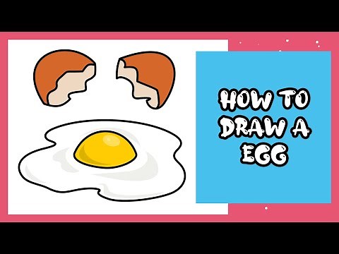 Egg Drawing Very Easy | How to Draw an Egg