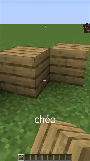 Stack the blocks diagonally #minecraft #fun #shorts