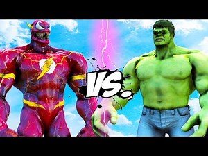 THE HULK VS FLASH - VENOM