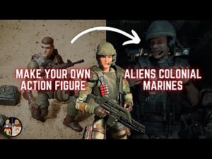COLONIAL MARINES ACTION FIGURES | Make Your Own Action Figure: Aliens Colonial Marines