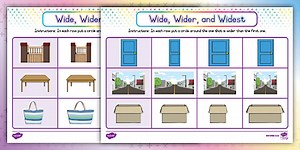 Grade 1 Mathematics Measurement - Width