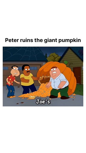 Peter ruins the giant pumpkin | Animated Flix