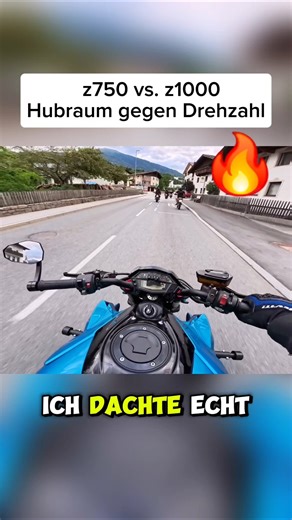 Z750 vs. Z1000: Hubraum gegen Drehzahl.🔥 #kawasakiz1000 #kawasakiz750 #motorradvlog