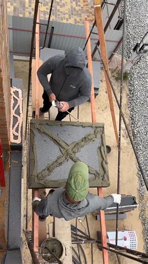 How to Insulate Your Facade with Graphite Foam for Maximum Efficiency #constructionchannel #workers | Construction platform