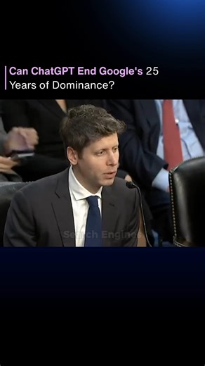 Can ChatGPT Replace Google? — Sam Altman Finally Answers 🤯 #shorts #samaltman #chatgpt #google