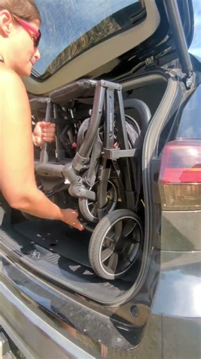 Master One-Handed Double Stroller Folding