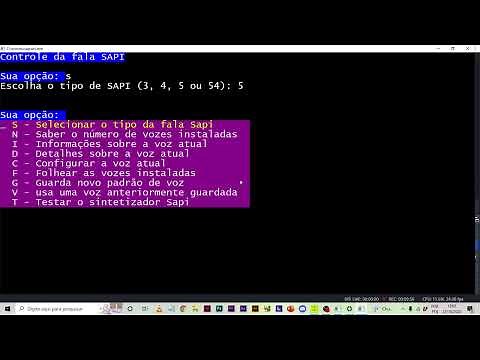 Áudio Tutorial De Como Baixar Vozes Sapi Da Microsoft E Usar Duas Vozes No NVDA