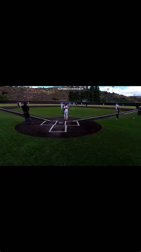 HR Jack Castelo 2031 #baseball #mlb #highlights #homerun #batflip #edit #shorts #baseballlife