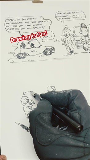 Let’s draw cartoon characters from loony tunes. #comicstrip #follow #cartoon #lovedrawing #shorts