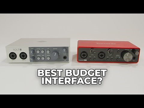 Best Audio Interface on a BUDGET | Volt 2 vs Scarlett 2i2