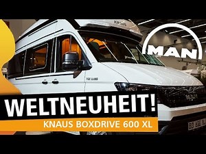 KNAUS BoxDrive 600 XL 2022 | VW Grand California on MAN? | ROOMTOUR Motorhome
