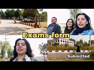 Final Exam form | Abu ko university jana para | Iqra Liaquat Ali