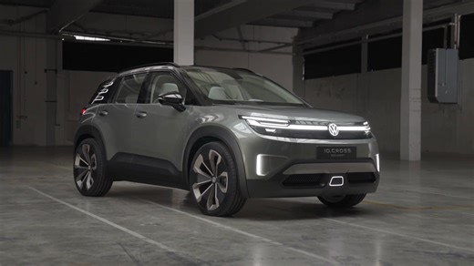 Der Volkswagen ID. CROSS Concept - Einstiegsoffensive - vier neue E-Modelle