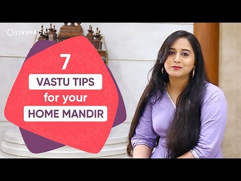 7 Vastu Tips to Know Before You Set Up a Home Mandir | Livspace HomeNerds | Pooja Room Design