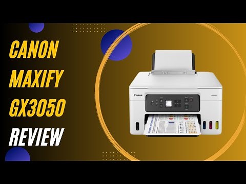 Canon MAXIFY GX3050: The Ultimate Business Printer! Full Review & Printing Performance Analysis