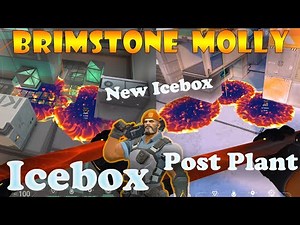 NEW Top 15 Icebox Brimstone Post Plant Lineups | Brimstone Lineups Icebox | Valorant Tips & Tricks