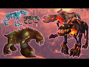 how to tame these FIVE Undead Hounds WoW | Hunter Pet Guide