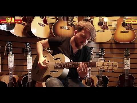 Gretsch - G9201 Honey Dipper Round-Neck Resonator Guitar Demo at GAK