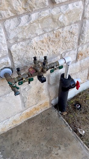 Replacing a leaking RPZ backflow preventer for a pool filler. #plumber #repair #plumbing #trades #fyp | The Plumbers Plunger