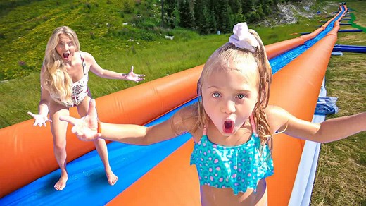 We Built the World’s Largest Backyard Waterslide