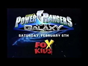 1999-02 | Fox Kids | Lost Galaxy | Premiere promo