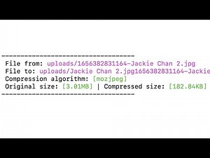Compress image without losing quality in Node JS