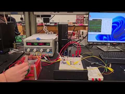 Demo of Position plus Velocity Sensing Circuit
