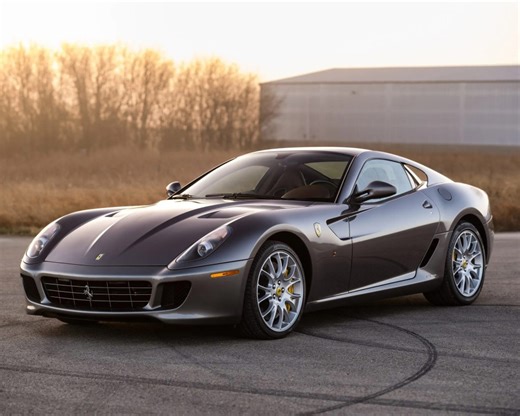 2008 Ferrari 599 GTB Fiorano 6-speed conversion for sale & currently bid at $