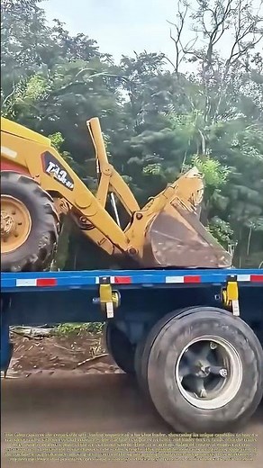 Self-Loading Acrobatics: The Physics-Defining Maneuver of a Backhoe Loader
