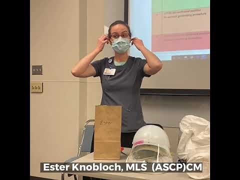 Storing your mask in paper bag