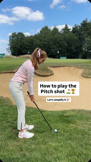 140K views · 5.6K reactions | How to play the PITCH shot ⛳️朗 let’s...