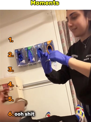 Ranking Fear of Needles Moments