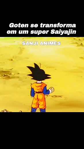 Goten se transforma em Super Sayajin 😎🔥 #dragonball #reels #filmeseseries | Lucky Filmes/animes