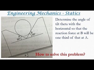 Engineering mechanics solved problem | Method of moments in engineering mechanics | Statics 81