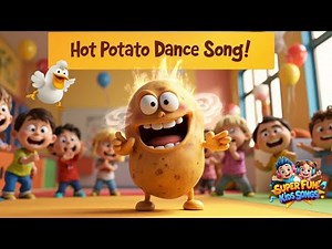 Hot Potato Dance Song 🥔 Funny Brain Break Game for Kids