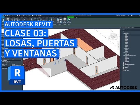 Introducción a Autodesk Revit 2025 #03 - Modelar suelos, puertas y ventanas / CURSO DESDE CERO