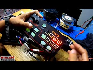 How to install and test the sound of the Whelen 295SDA1 dual tone 200 watt siren module + SA314 s...