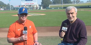 TV20′s “exclusive” interview with Gator baseball coach Kevin O’Sullivan