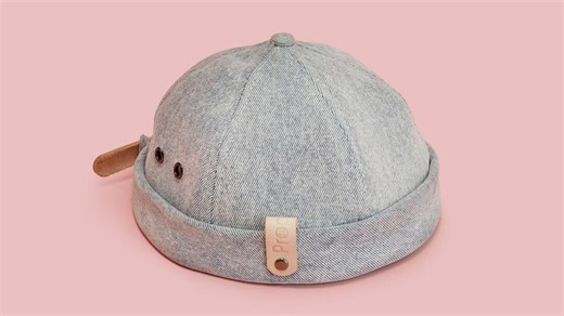 Docker Hat Sewing Pattern | Roll Cap | Brimless | 6 Panel Sailor PDF - Etsy