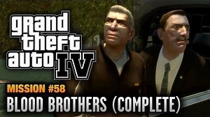 GTA 4 - Mission 58 - Blood Brothers Complete (1080p)