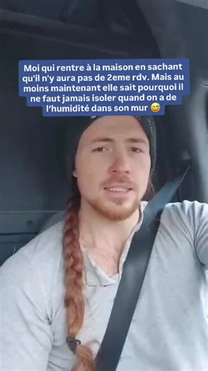 🔴 Isoler un mur humide ne règle jamais le problème, il le déplace. En ajoutant une couche isolante, on modifie les échanges thermiques et la capacité du mur à évacuer l’eau. Résultat fréquent : l’humidité reste piégée, la paroi se refroidit différemment et les désordres apparaissent avec le temps, souvent hors de vue. Si tu as des traces, du salpêtre, une sensation de mur froid ou une humidité persistante, la priorité n’est pas d’ajouter de l’isolant. Il faut d’abord comprendre d’où vient l’eau