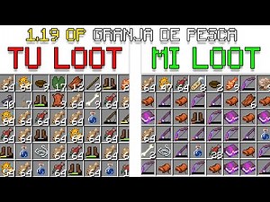 LA GRANJA DE PESCA MAS OP PARA MINECRAFT 1.19 AFK (JAVA)