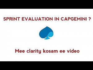 Sprint Evaluation in Capgemini Training | Sprint Exam evaluation #capgeminitraining #capgemini