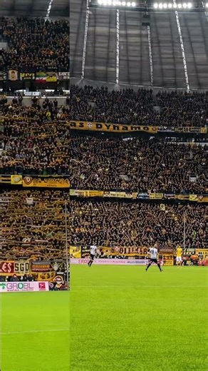 Incredible scenes back then in Munich, when 25,000 Dynamo fans took over the Allianz Arena 😱