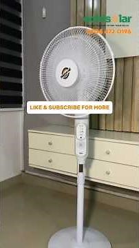 How-to Set Up a Solar Fan: Step-by-Step Guide. #SolarFan #solarenergy #trendingshorts #nigeria
