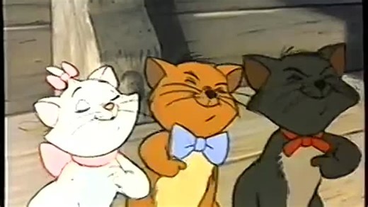 The Aristocats (1970) - Trailer (VHS Capture)