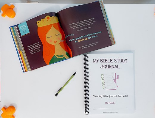 Printable Bible Journal For Kids {50  Pages} | Mindy Jones Blog
