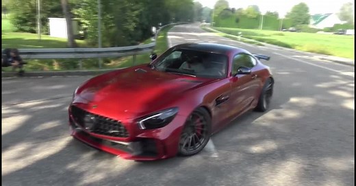 Mercedes AMG GTR PRO V8 Biturbo _ Exhaust Sound #mercedes #amggtrpro #hypercar