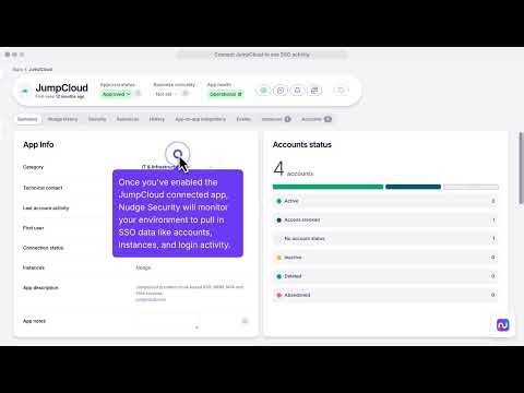 New Connected App - Jumpcloud